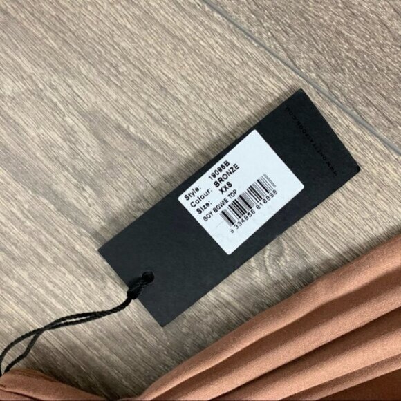 Free People One Teaspoon Boy Bowie Blouse Top Off the Shoulder Wide Flare Sleeve - Picture 14 of 15